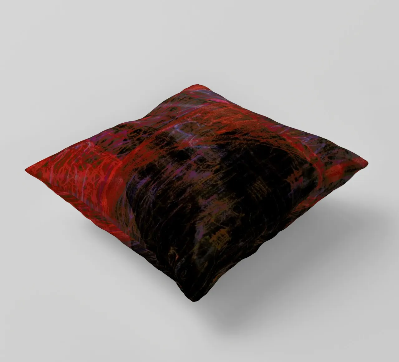 Imprint 02 decorative cushion by József Gábos