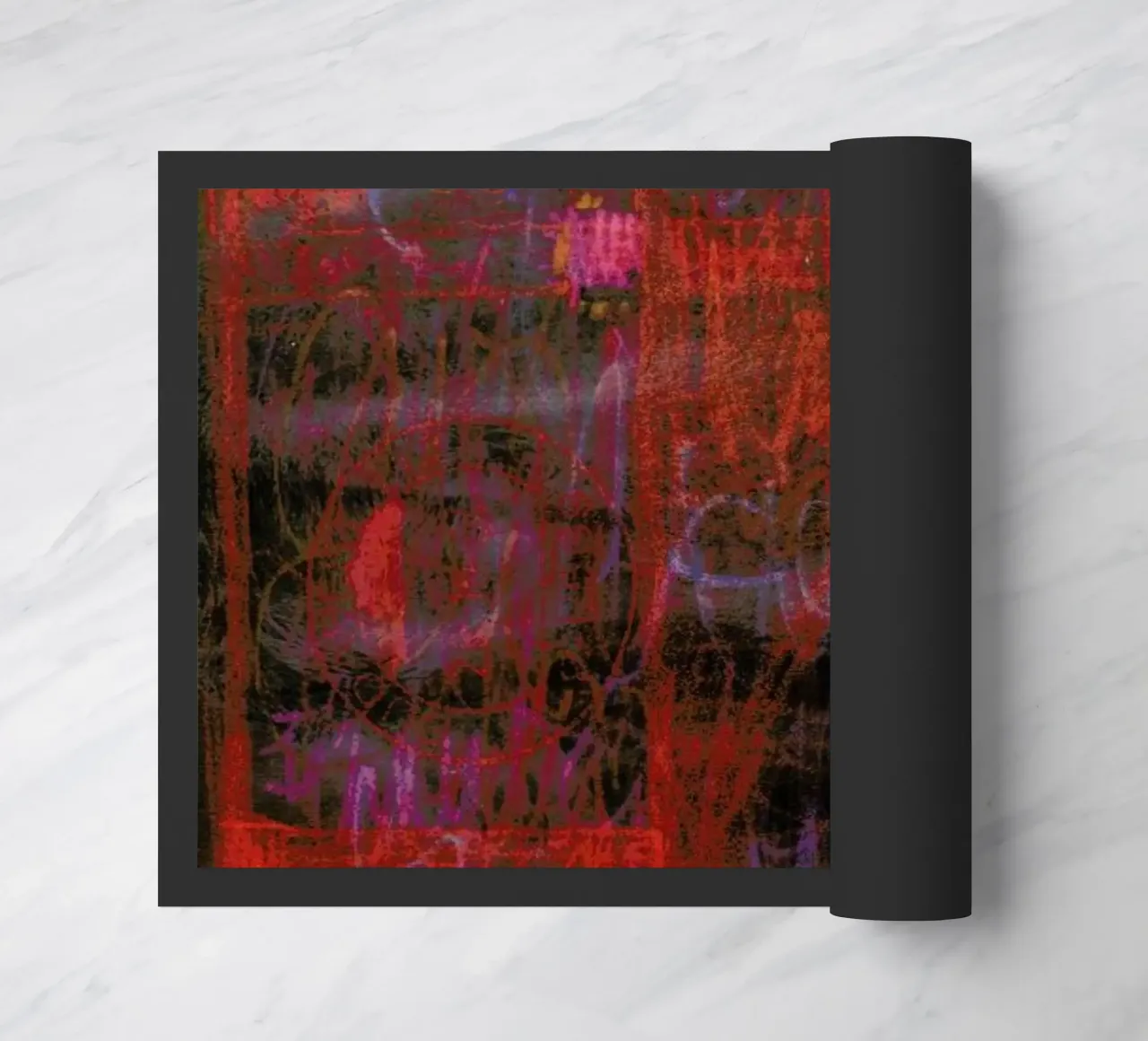 Imprint 02 Fußmatte von József Gábos