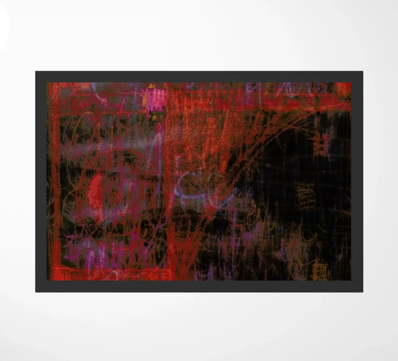 Imprint 02 Fußmatte von József Gábos