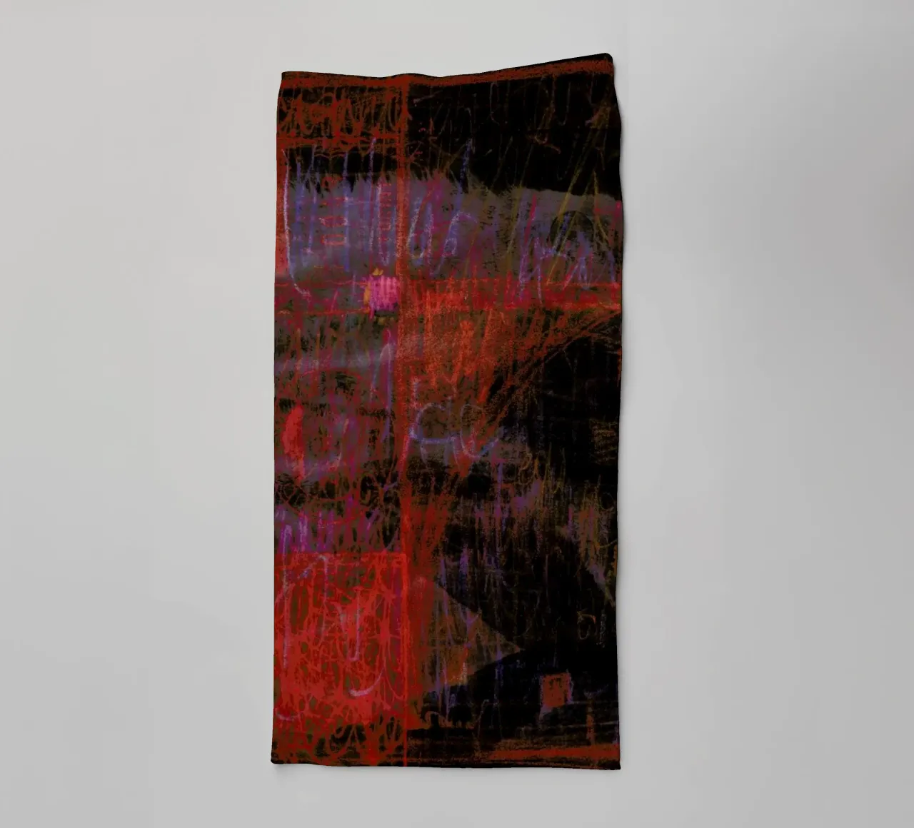 Imprint 02 toalla de baño de József Gábos