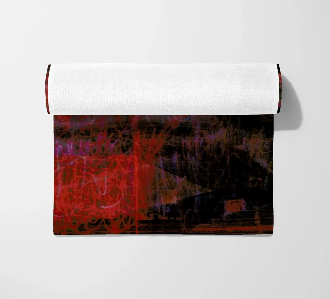 Imprint 02 beach towel by József Gábos