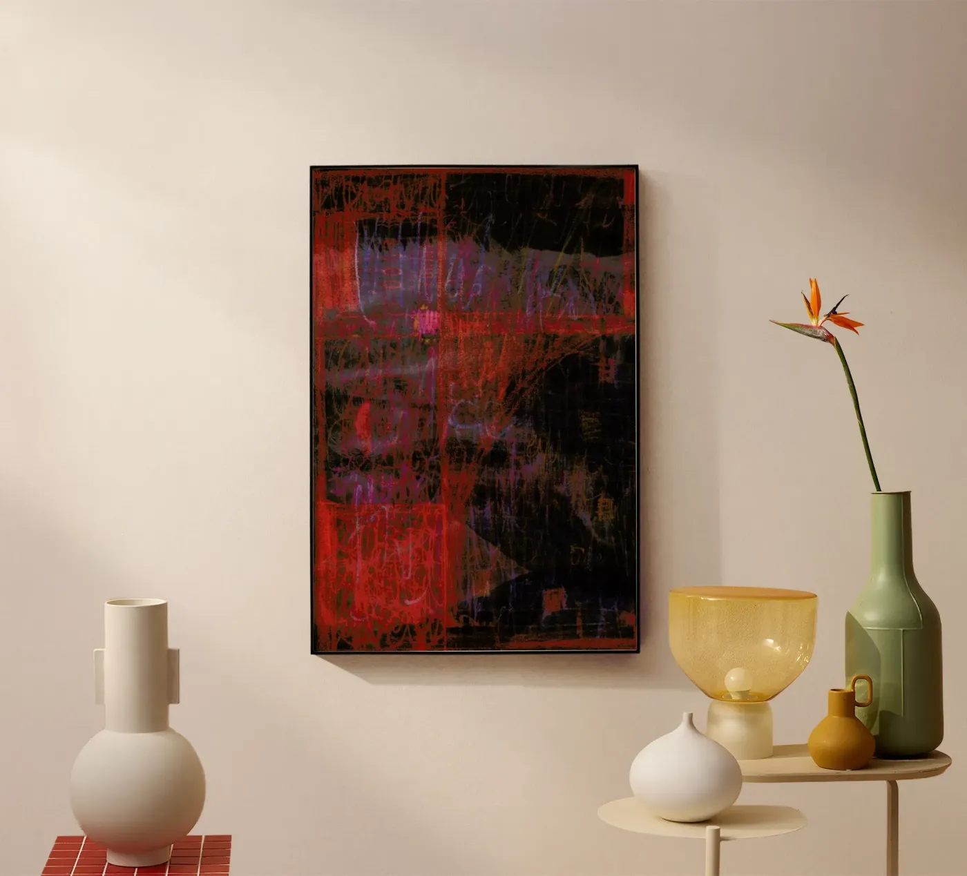 Imprint 02 Acryl-Glas von József Gábos