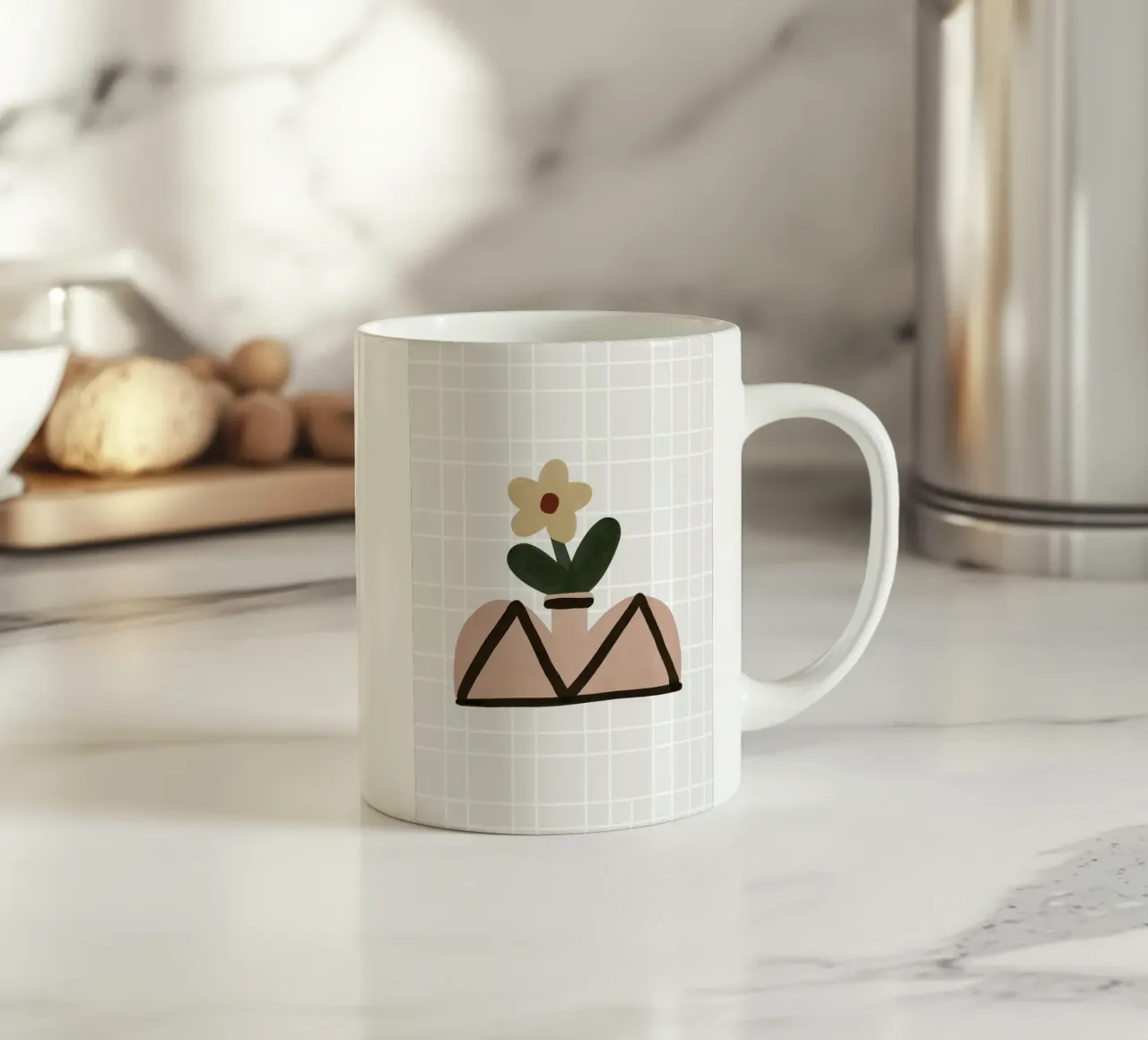 Childhood Charms No 5 tazza in ceramica da treechild