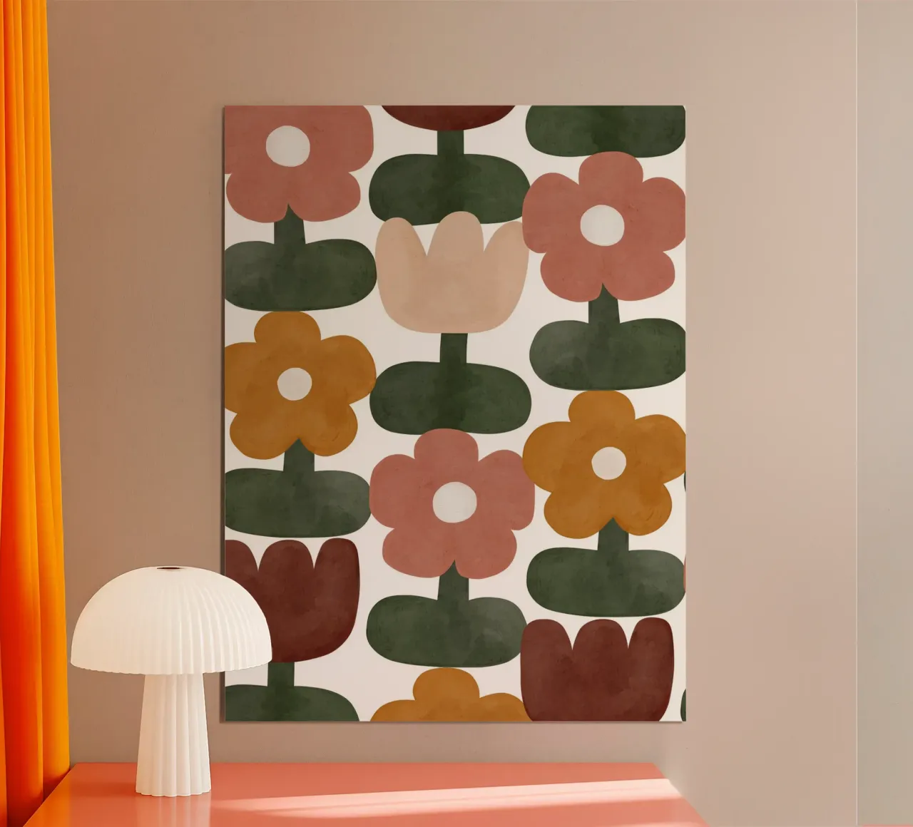 Childhood Charms No 5 poster met aluminium frame van treechild