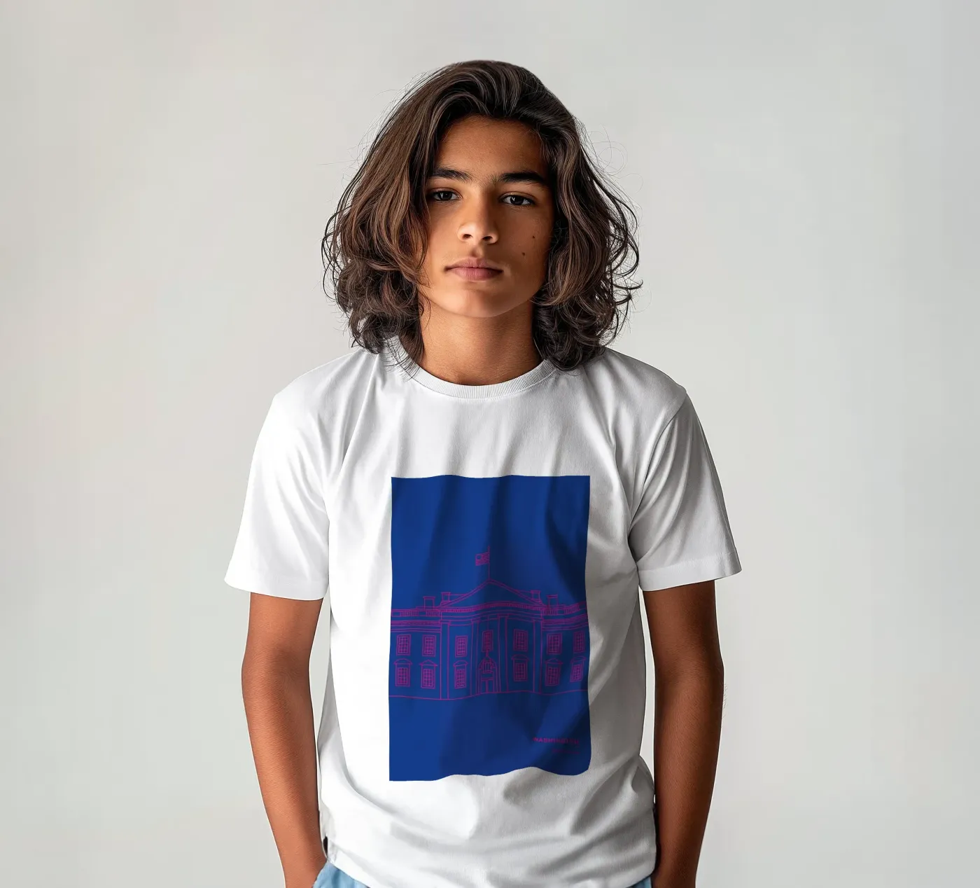 Washington t-shirt bambini da Sara Signorini
