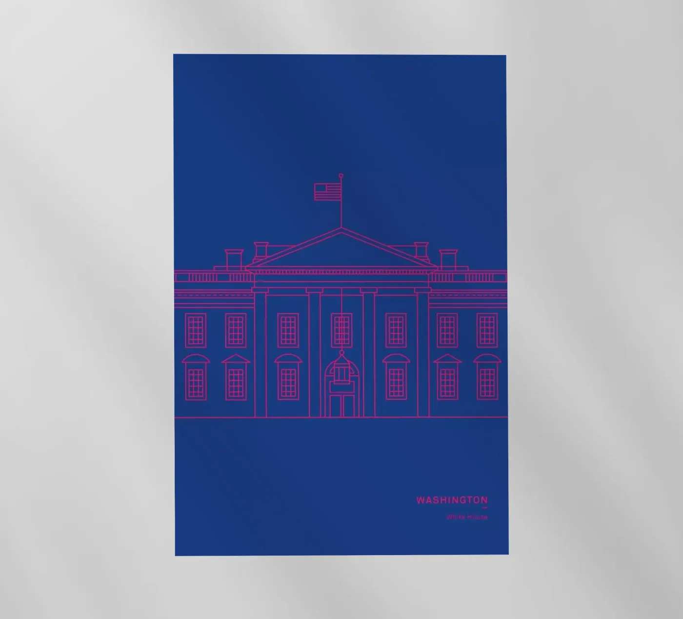 Washington pellicola backlit da Sara Signorini