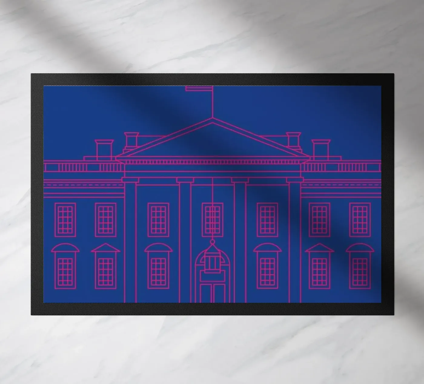 Washington Fußmatte von Sara Signorini