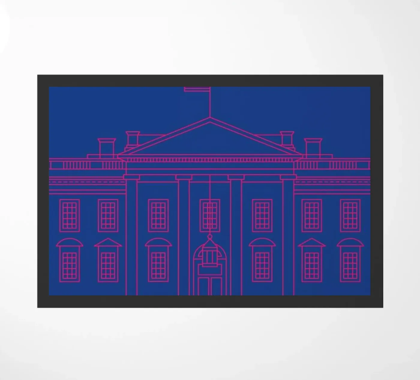 Washington deurmat van Sara Signorini