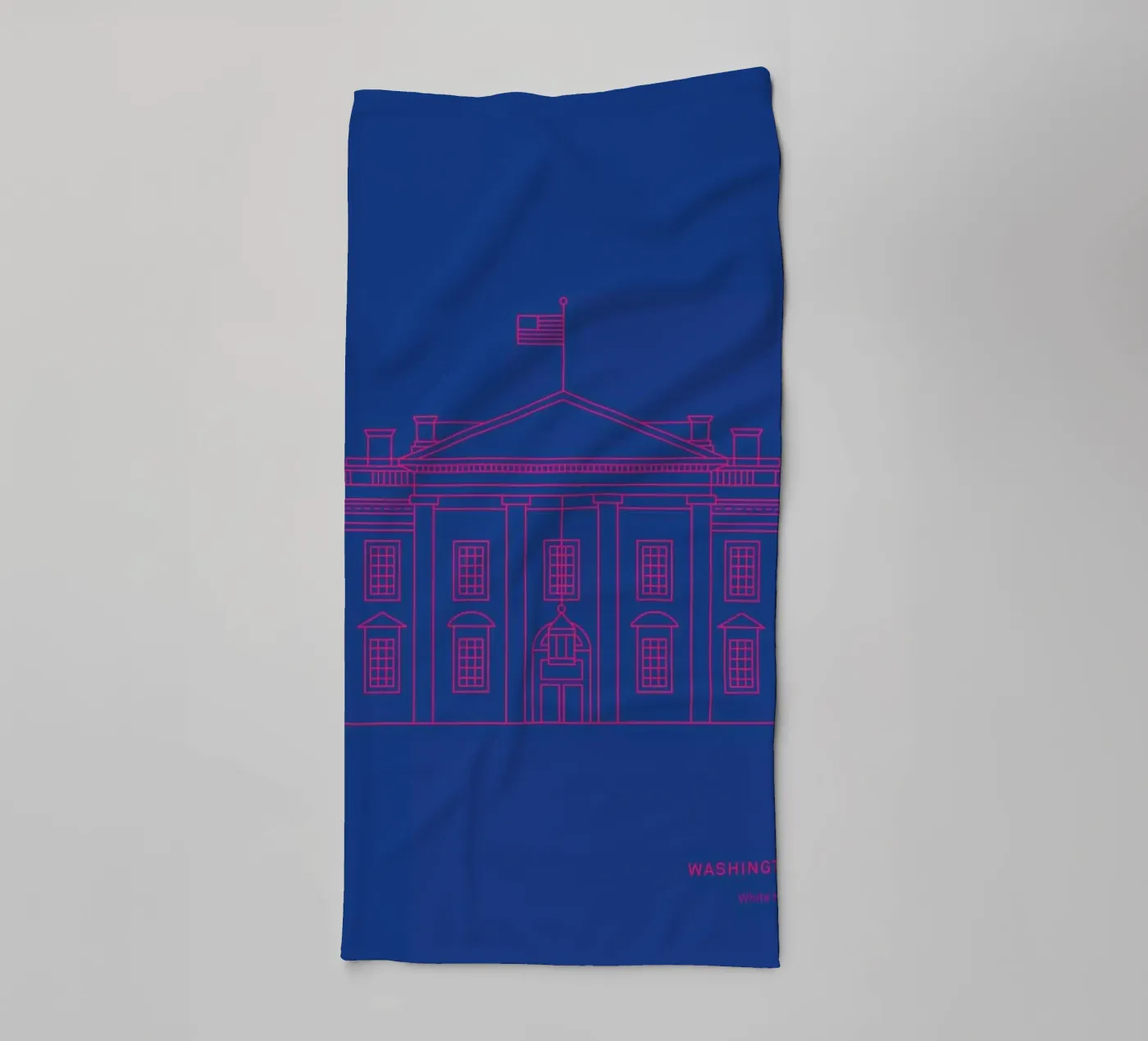 Washington towel by Sara Signorini