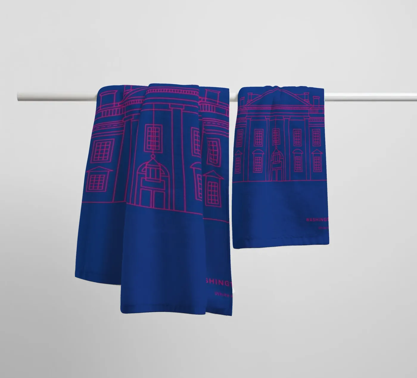 Washington towel by Sara Signorini