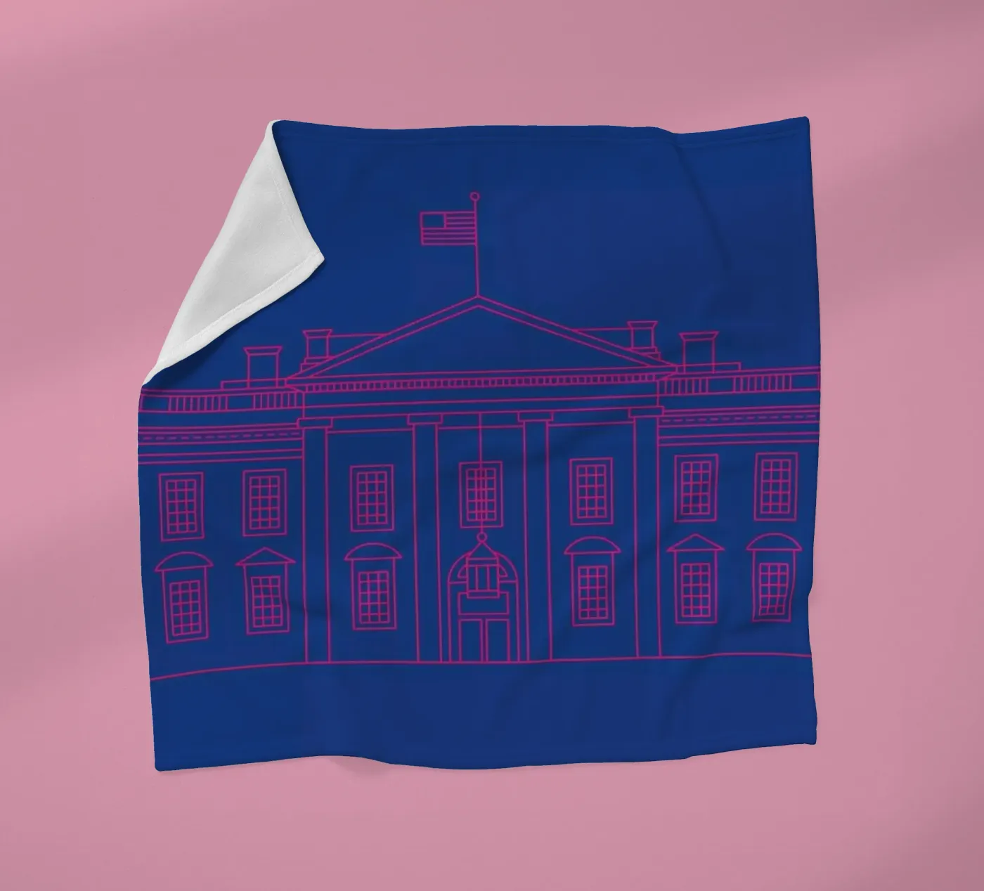 Washington Fleecedecke von Sara Signorini