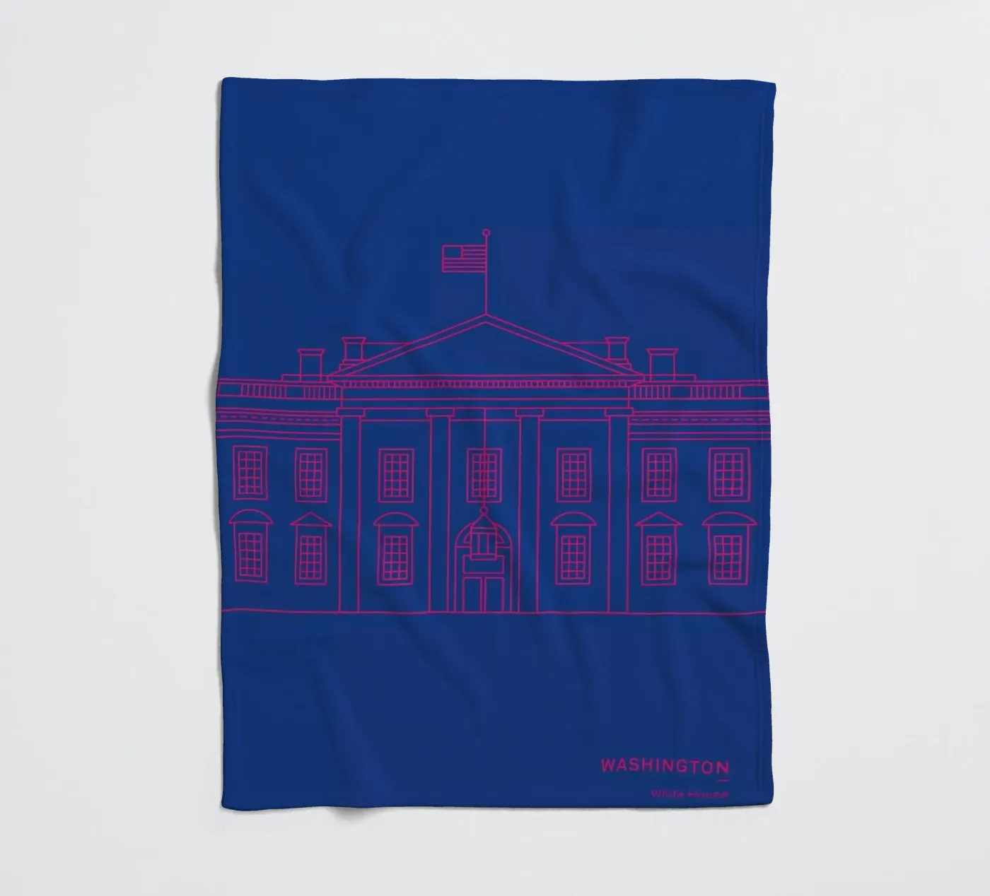 Washington Fleecedecke von Sara Signorini
