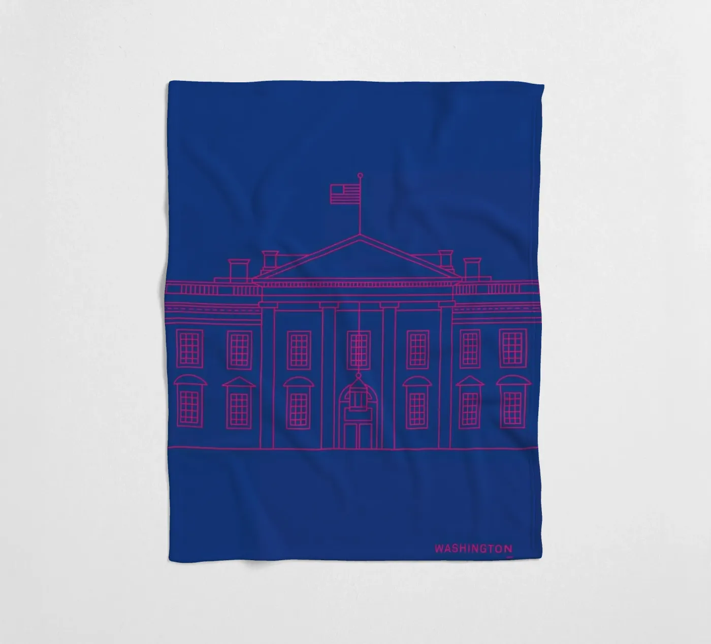 Washington Fleecedecke von Sara Signorini