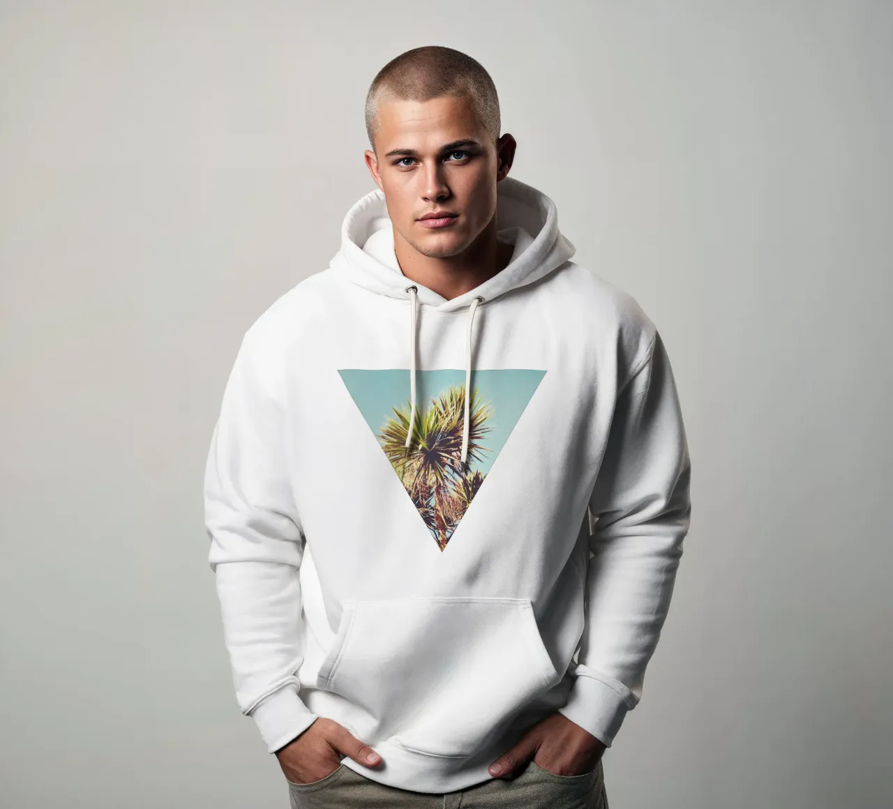 Palma felpa con cappuccio da Cassia Beck Photography