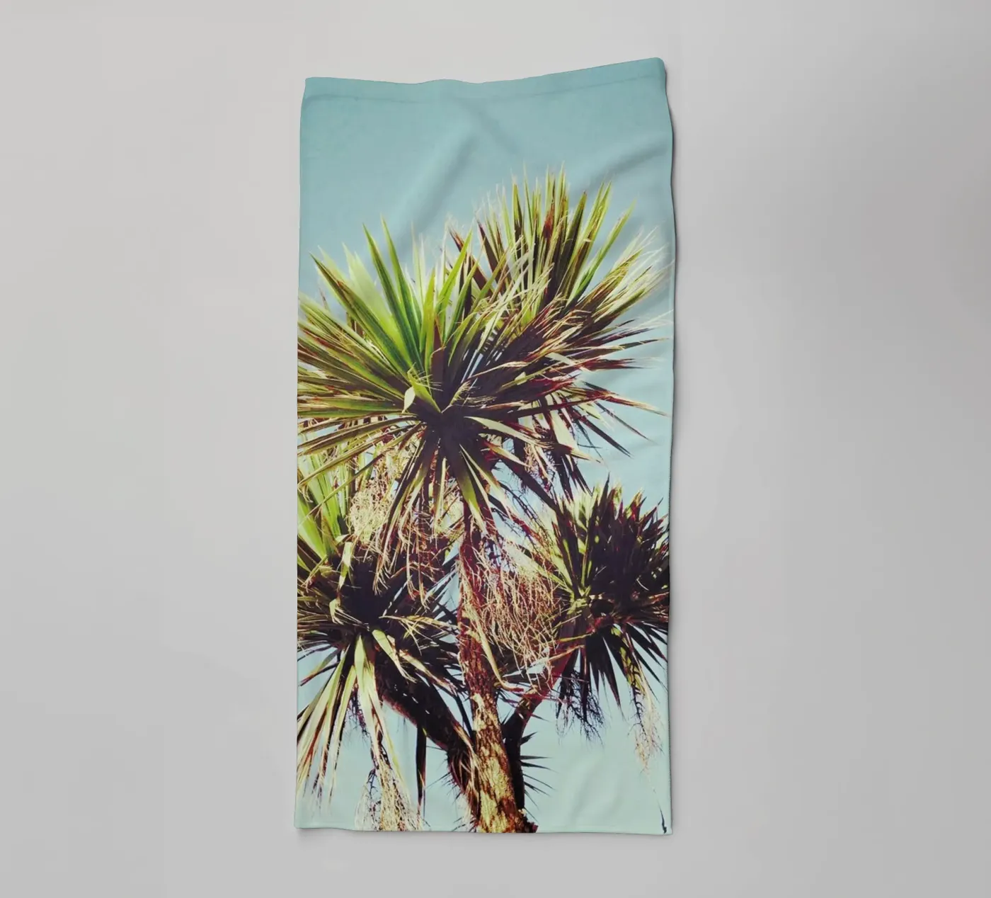 Palm towel by Cassia Beck Photography