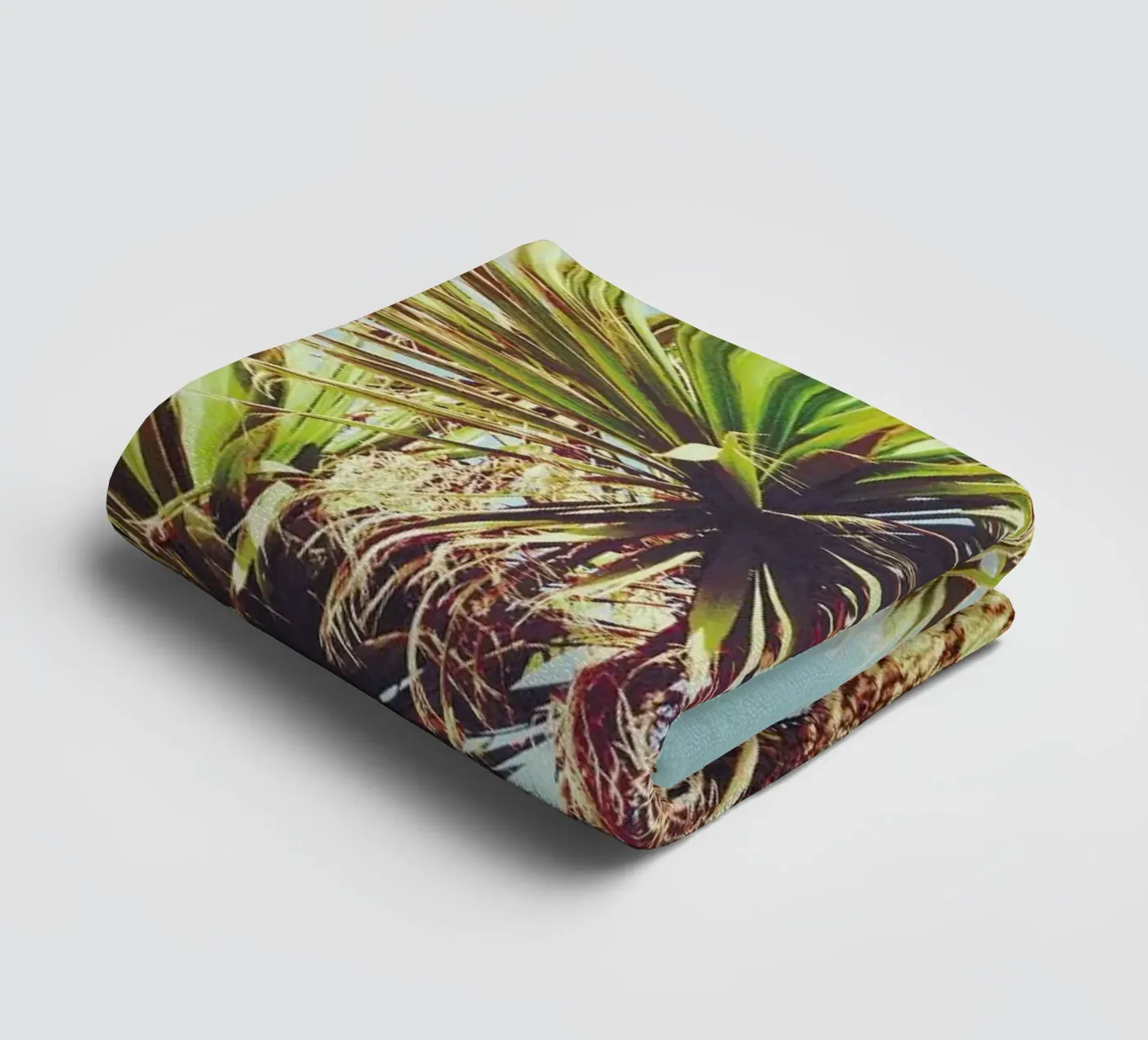 Palm towel by Cassia Beck Photography