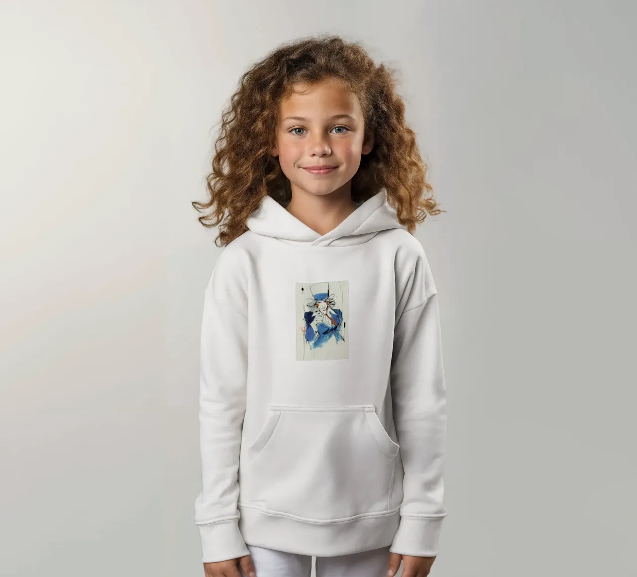 I want YOU felpa bambino con cappuccio da Pietari Posti