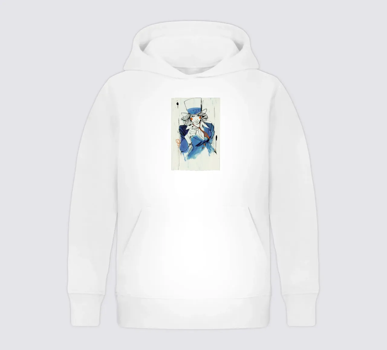 I want YOU felpa bambino con cappuccio da Pietari Posti