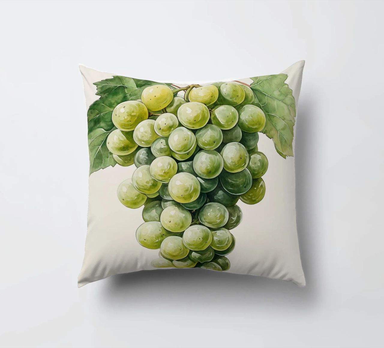 Grappolo d'uva verde cuscino da Spice & Style