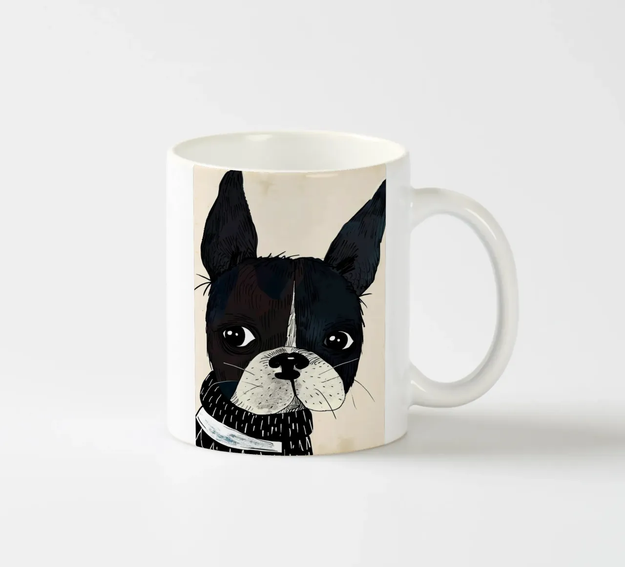 Cucciolo curioso tazza in ceramica da DaarbyN