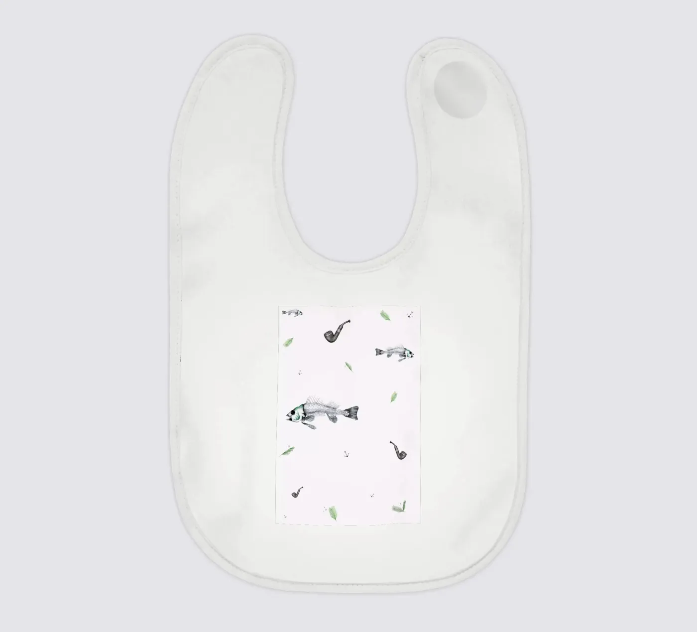 Mexican Tabacco Pattern bavaglino da Sandra De Leon