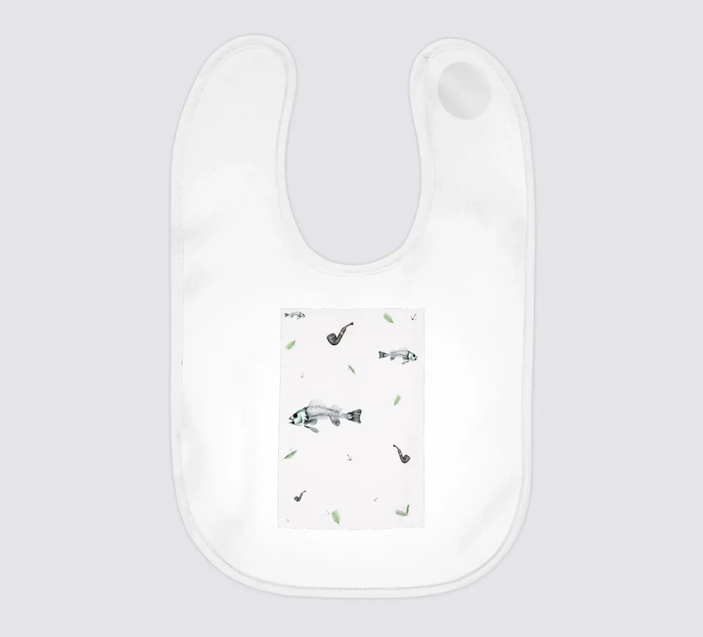 Mexican Tabacco Pattern bavaglino da Sandra De Leon