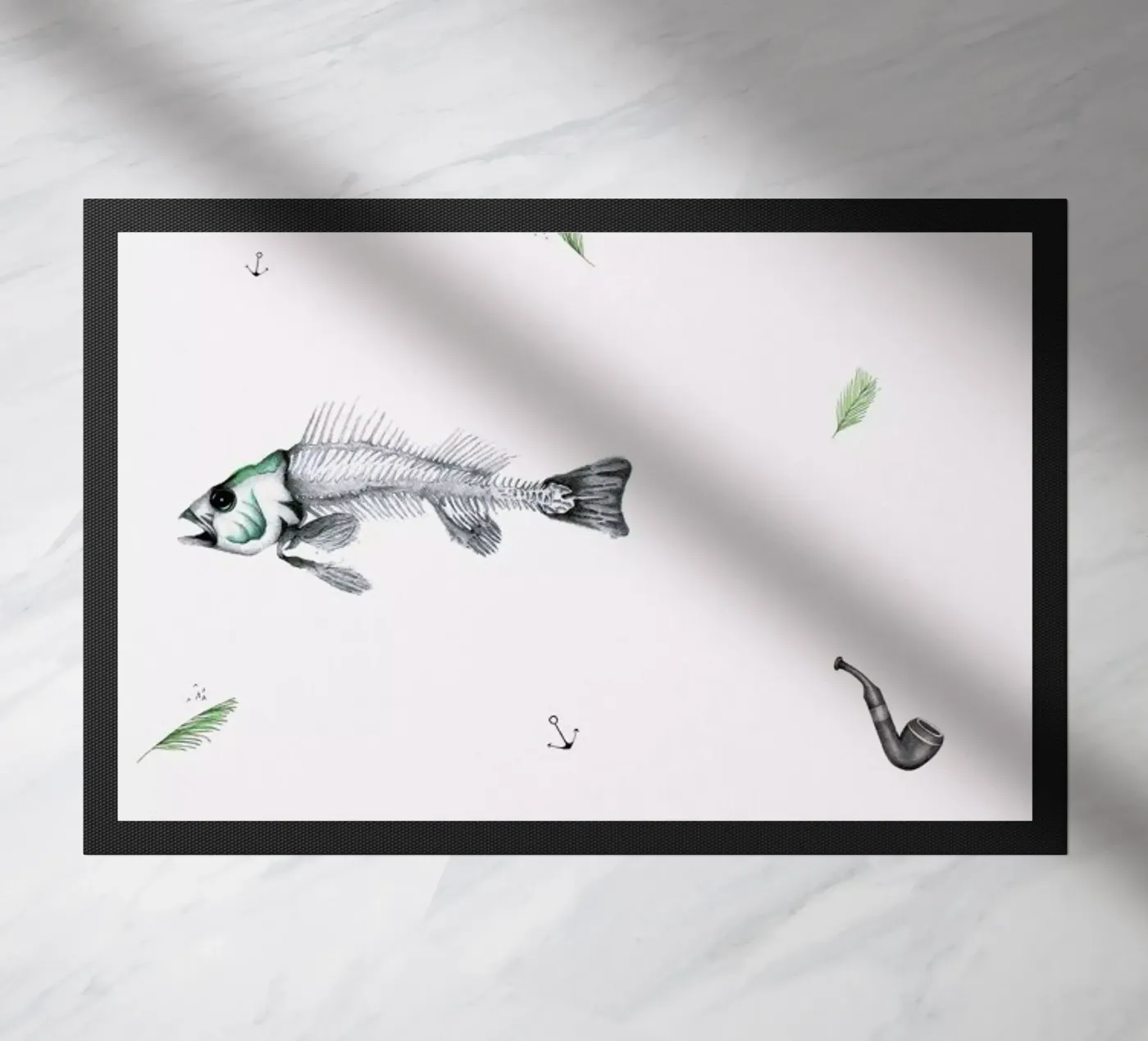 Mexican Tabacco Pattern doormat by Sandra De Leon