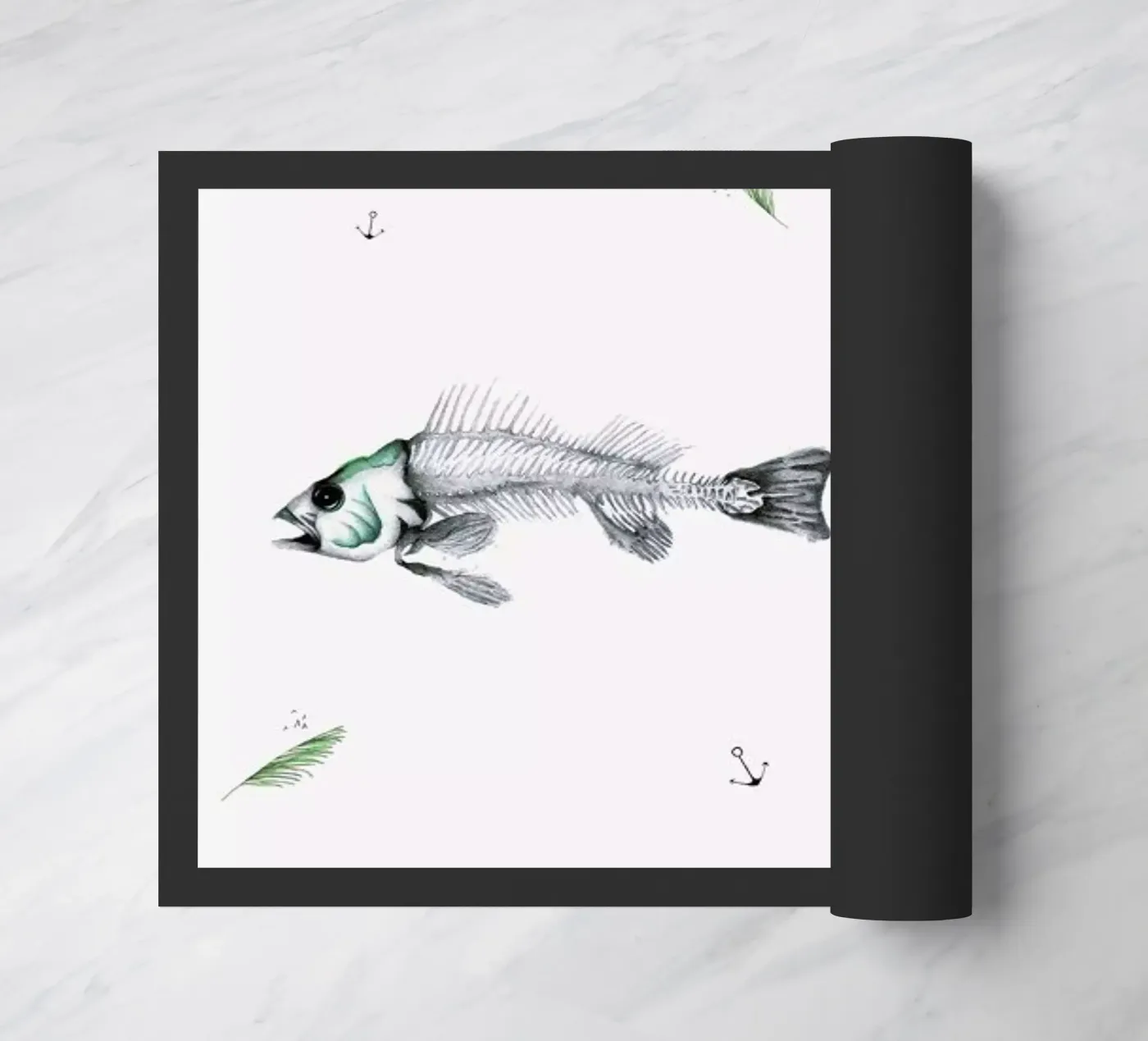 Mexican Tabacco Pattern doormat by Sandra De Leon