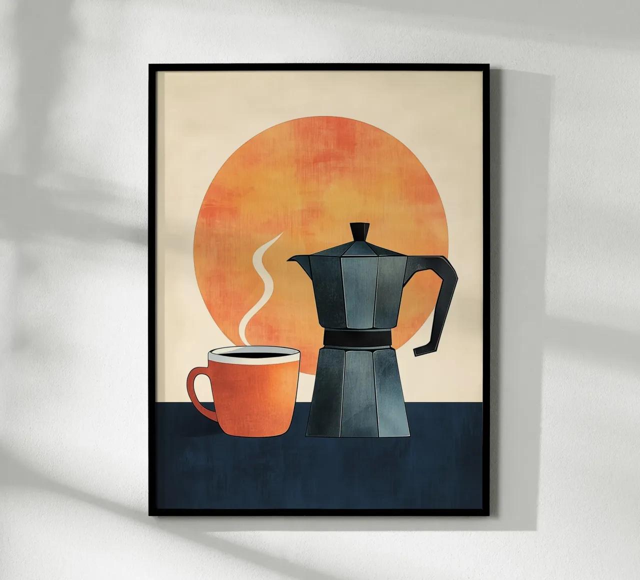 Caffè del mattino al sole poster da Spice & Style