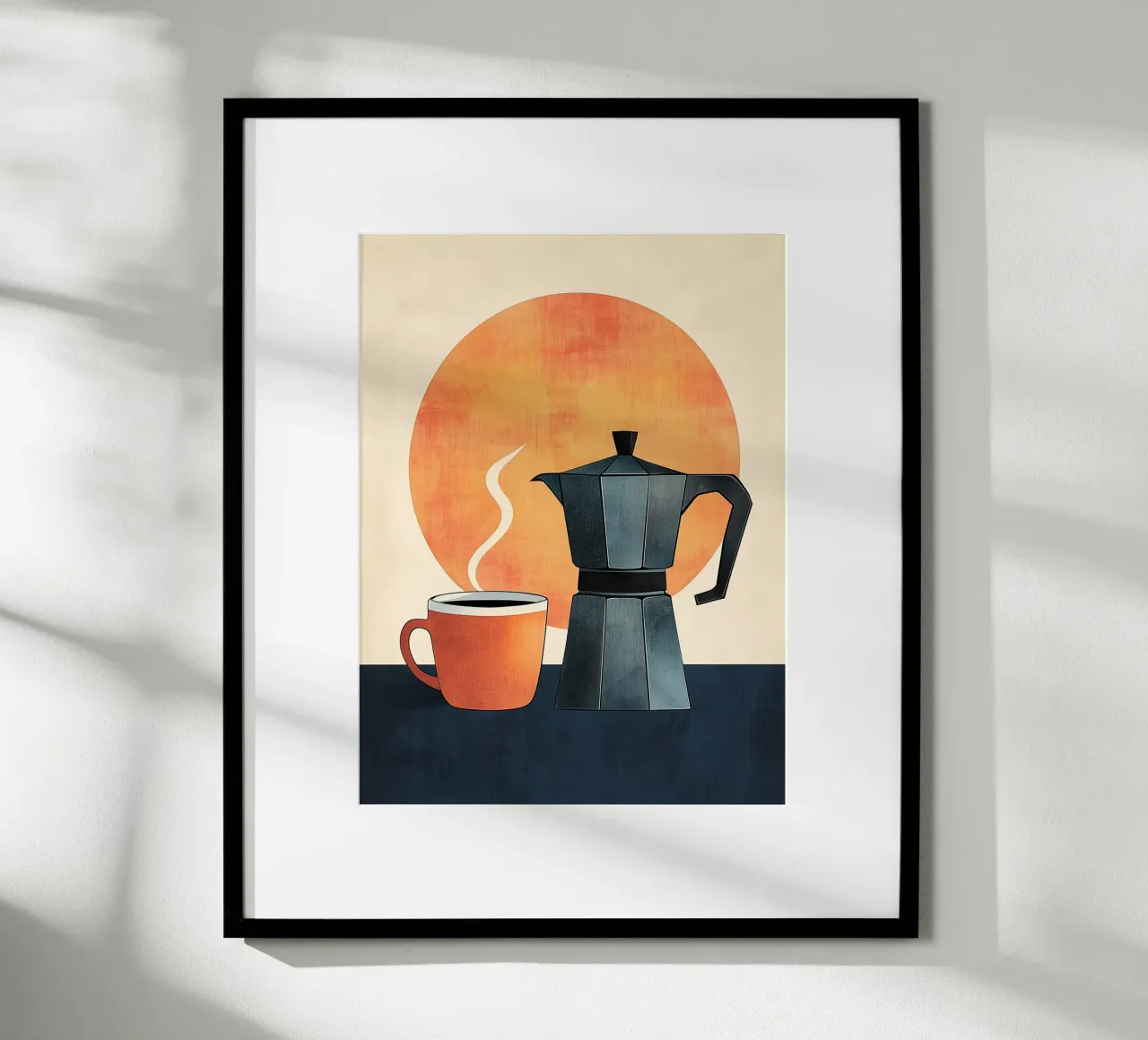 Caffè del mattino al sole poster da Spice & Style
