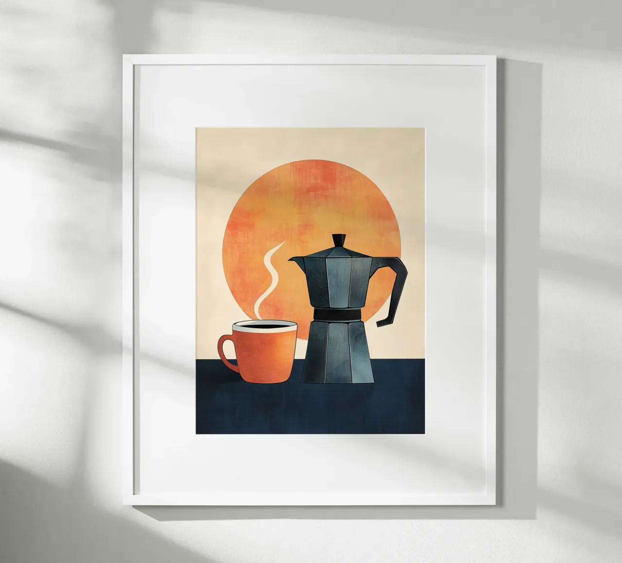 Caffè del mattino al sole poster da Spice & Style