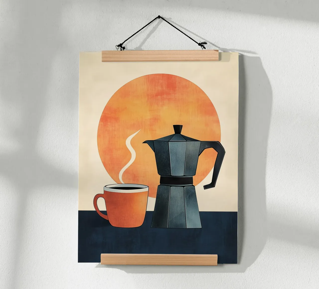 Caffè del mattino al sole poster da Spice & Style