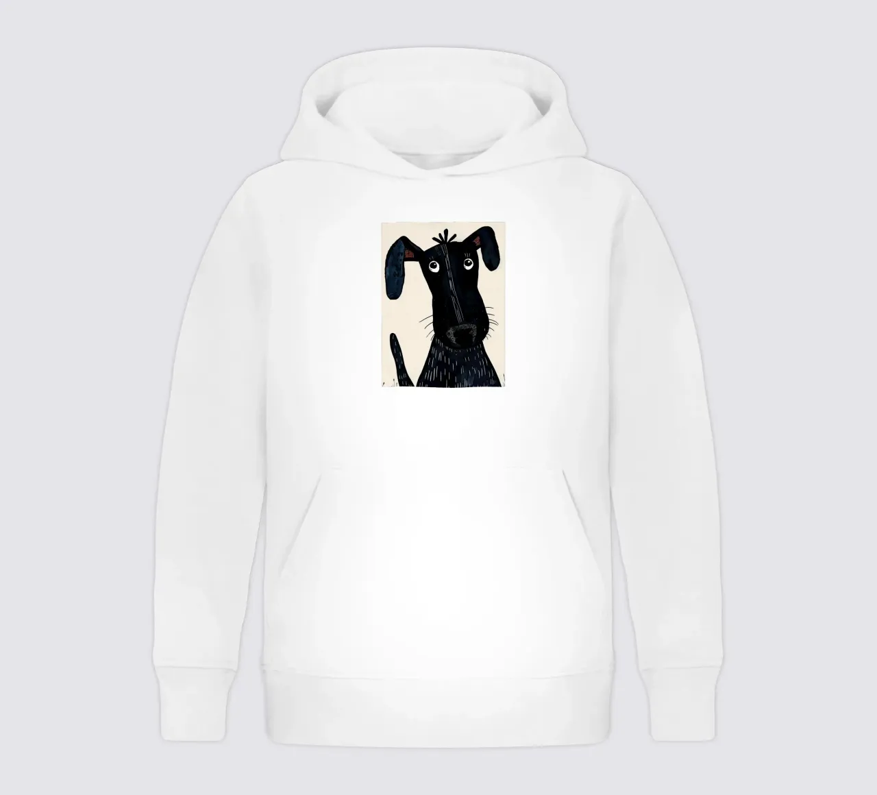 Cute Puppy kids hoodie by DaarbyN