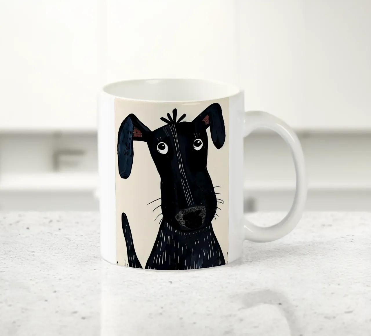 Cucciolo carino tazza in ceramica da DaarbyN