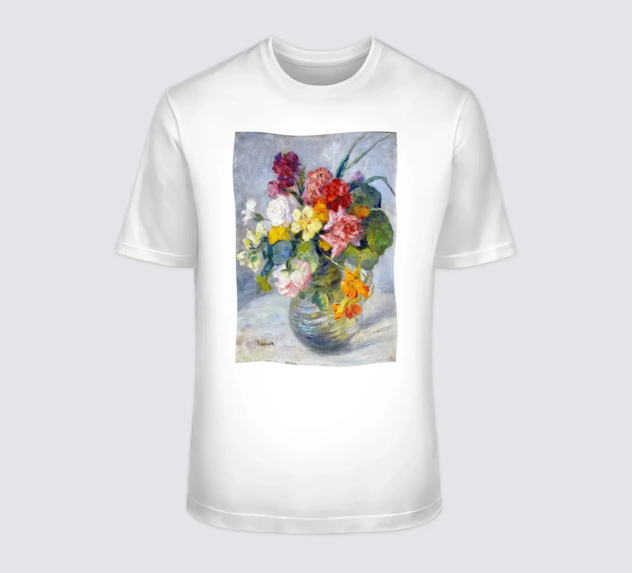 Edward Cucuel - Natura morta floreale t-shirt da ARTOTHEK