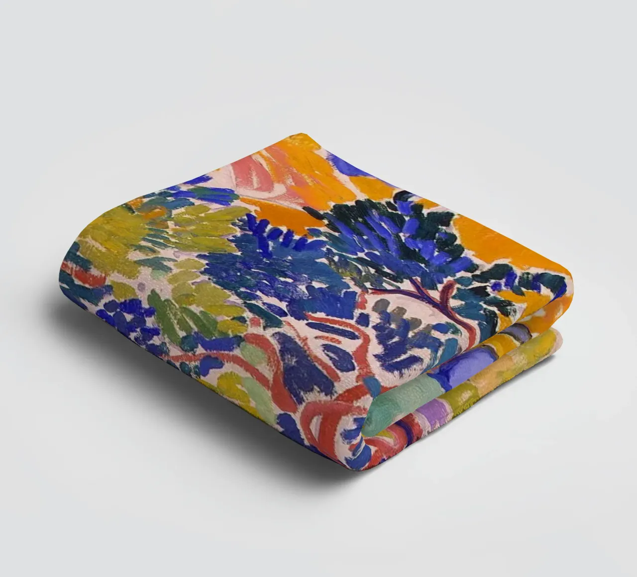 André Derain - Mountains at Collioure towel by ARTOTHEK