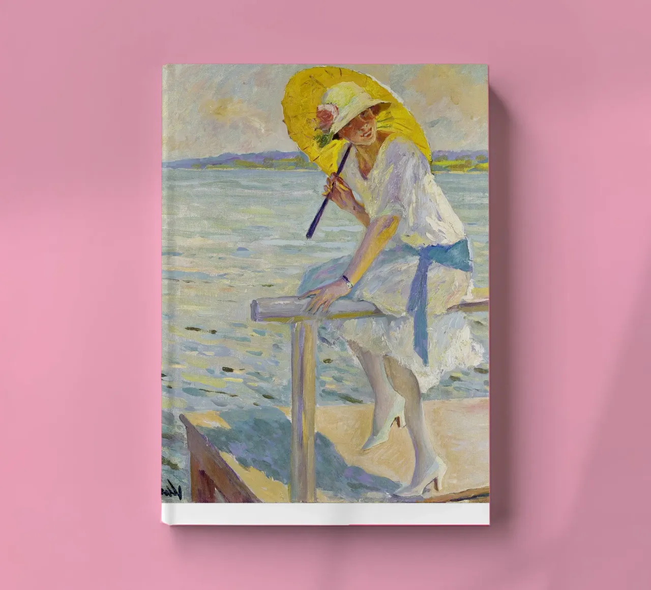 Edward Cucuel - Le Parasol Jaune carnet de notes de ARTOTHEK