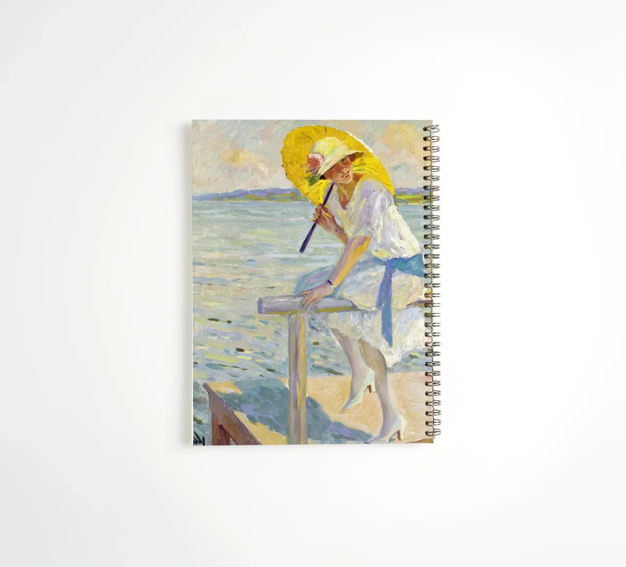 Edward Cucuel - Le Parasol Jaune carnet à spirale de ARTOTHEK