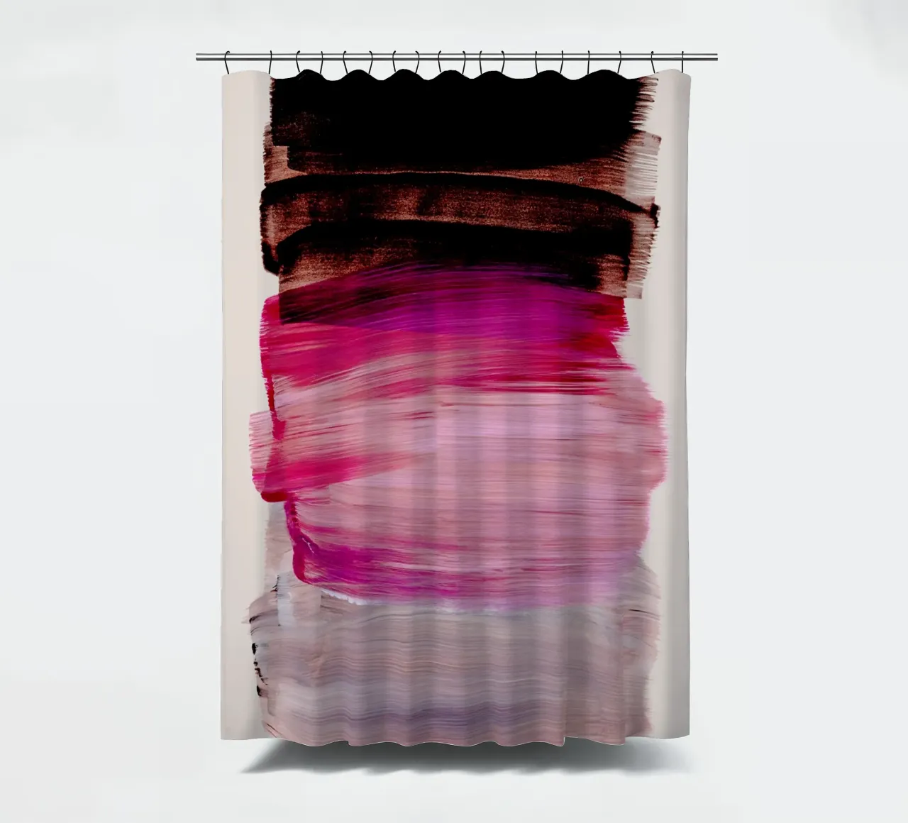 Abstract Brush Strokes 184 tenda da doccia da Mareike Böhmer