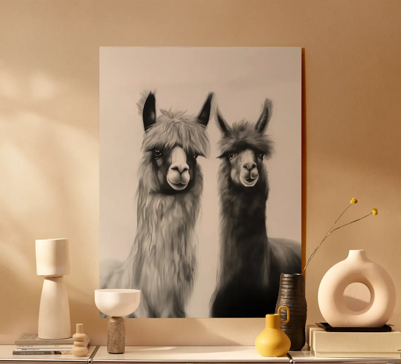 Alpaca Freunde plexiglass da Carinaprint