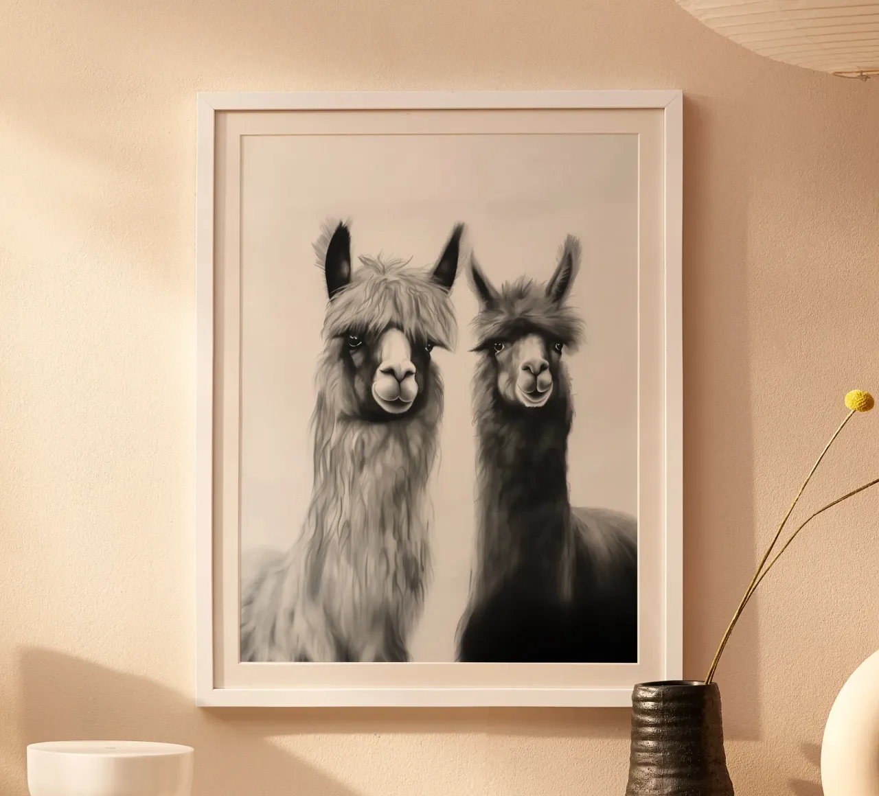 Alpaca Freunde poster da Carinaprint