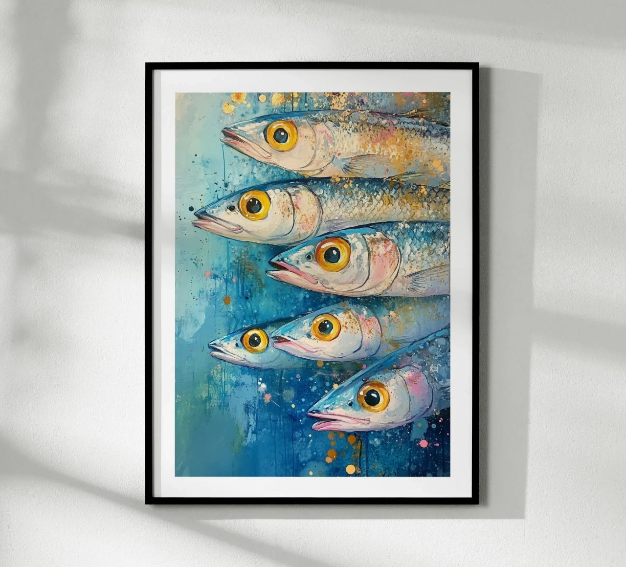 Strahlende Fische Poster von Spice & Style