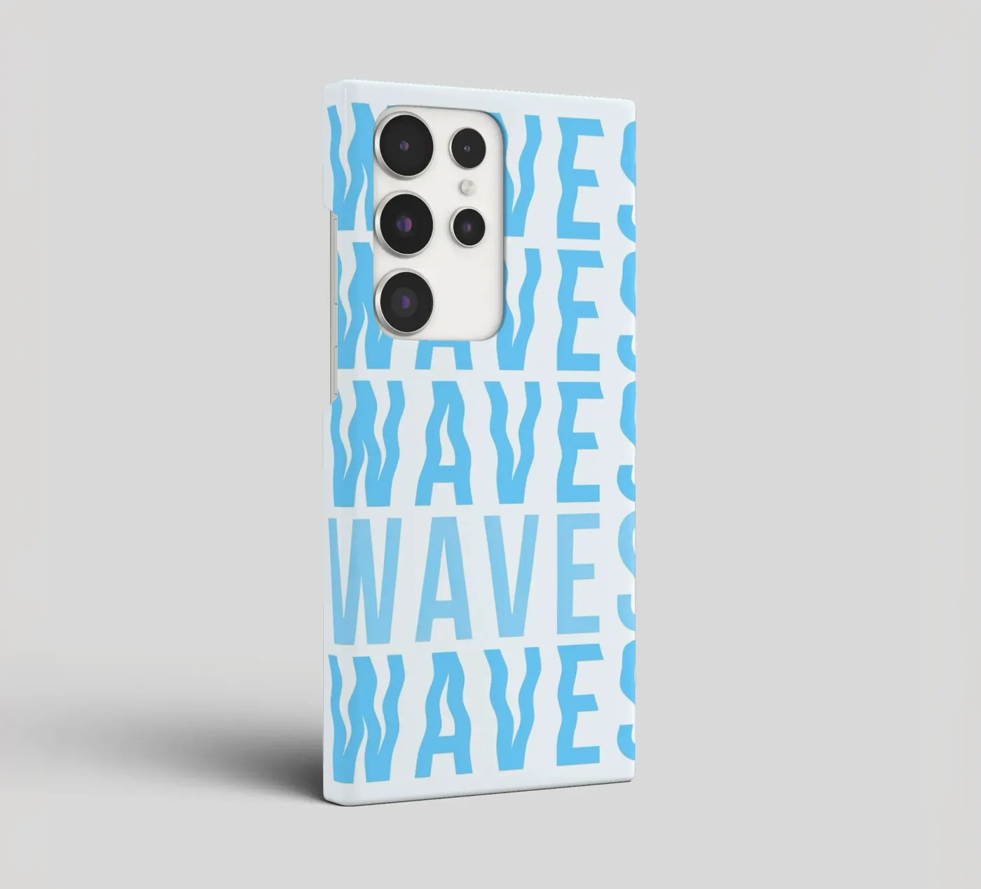 Waves Typography cover samsung da Attaboy Dsgn