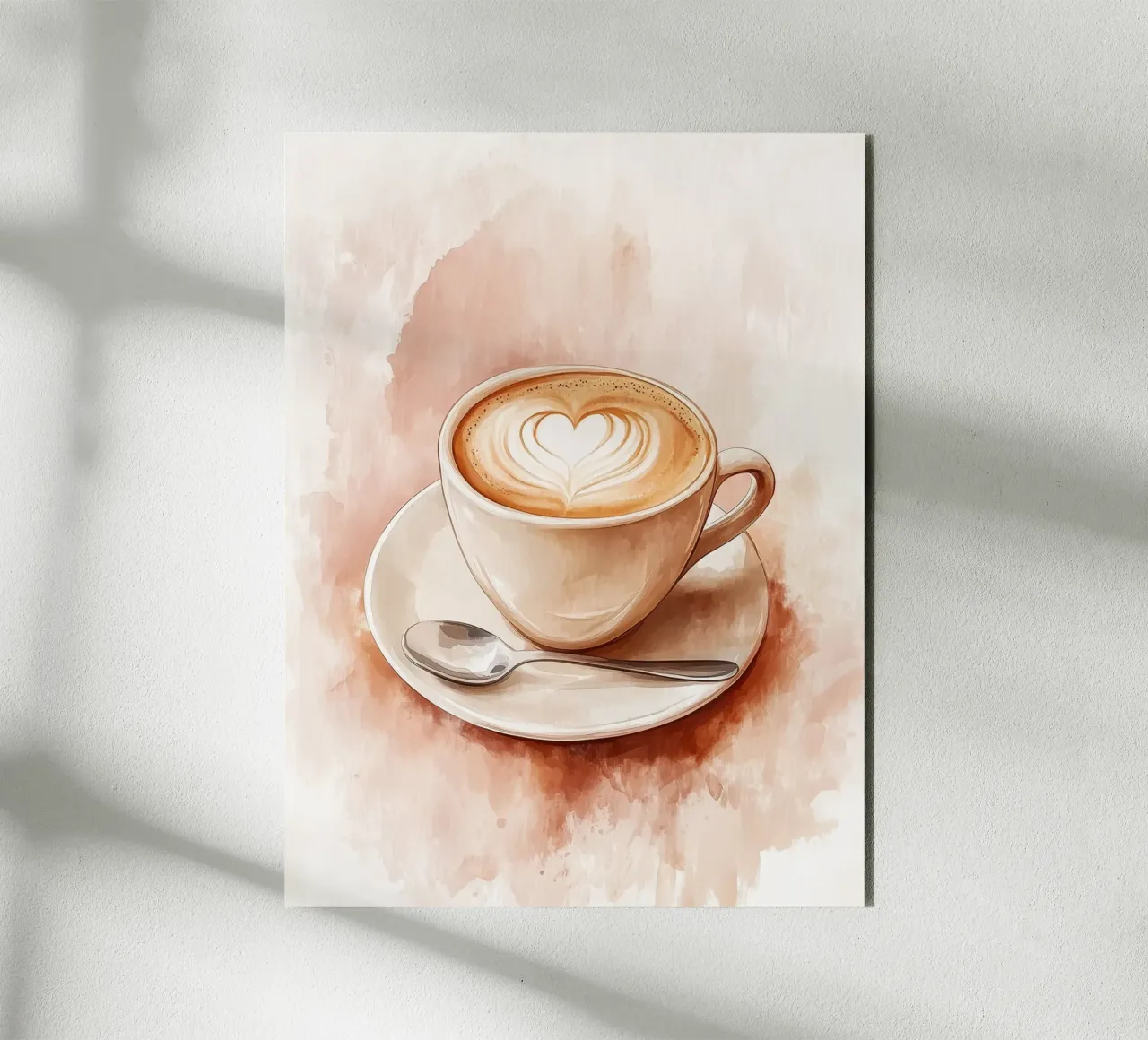 Caffè latte alluminio dibond da Spice & Style