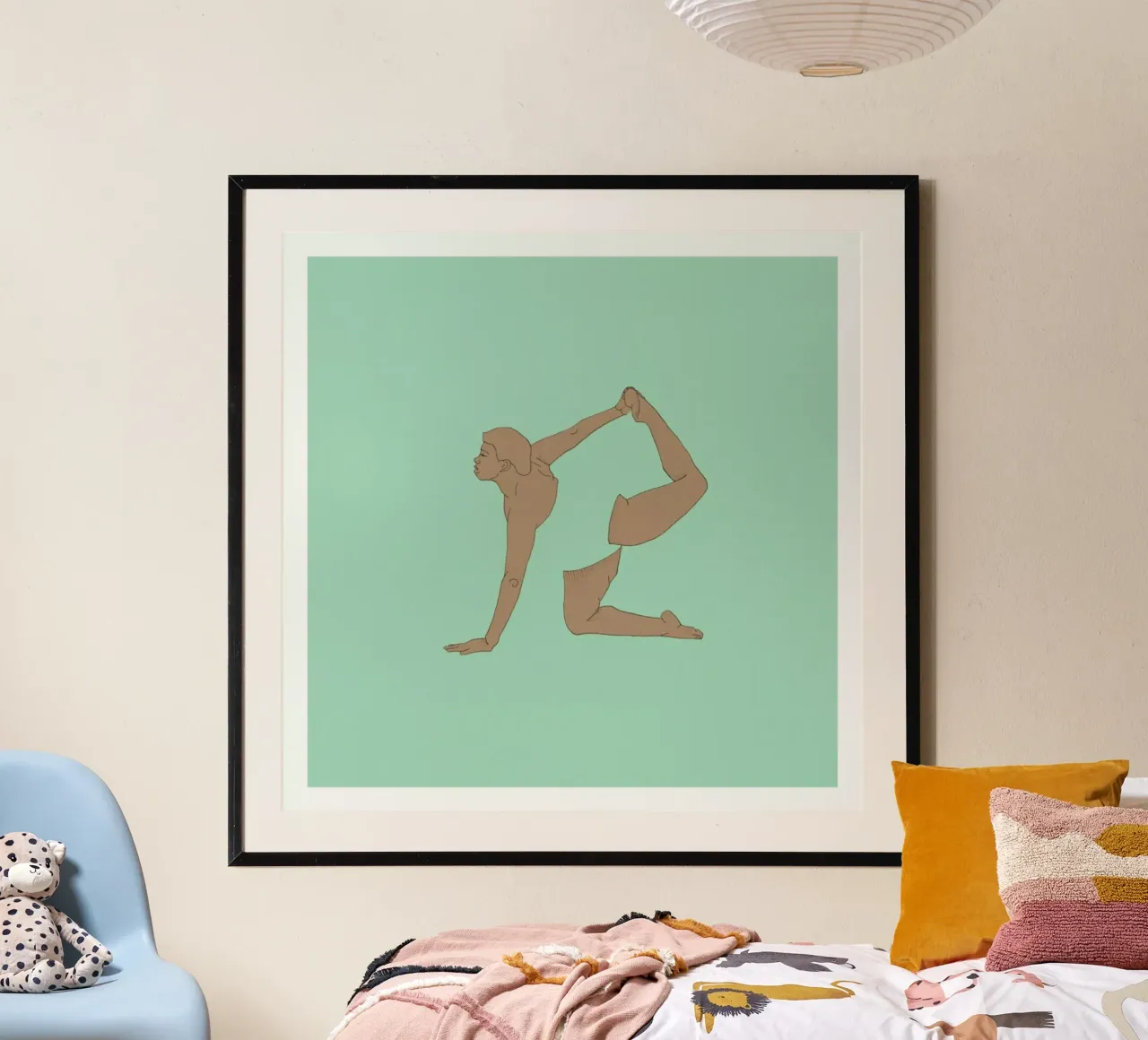 Yoga Practice 10 poster da Sandra De Leon