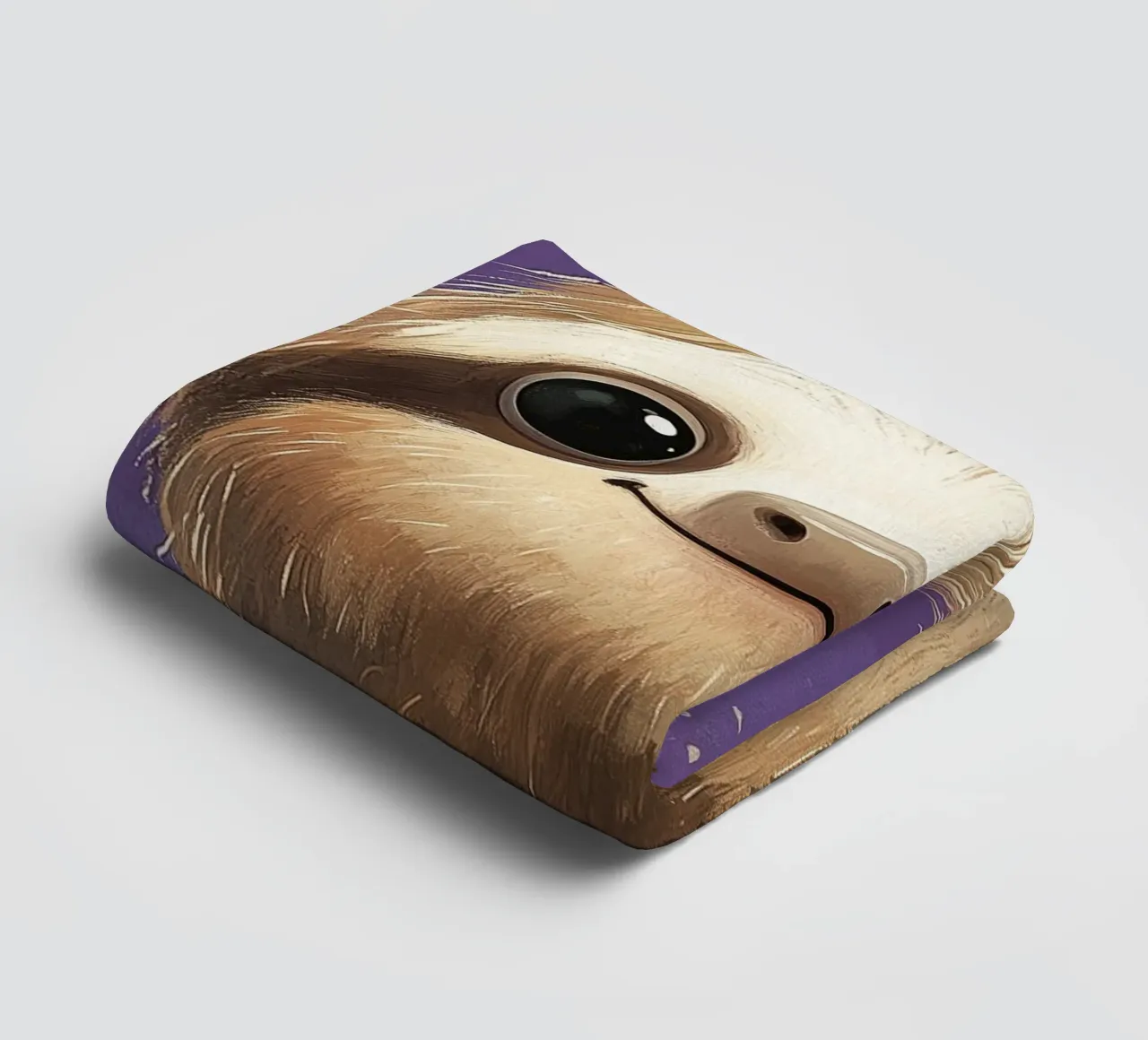 Paula funny sloth towel by Carinaprint