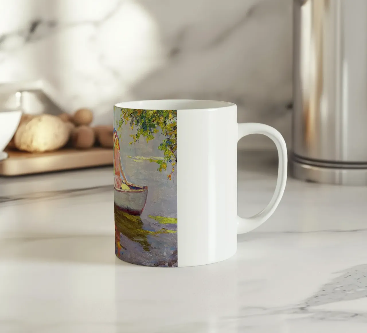 Edward Cucuel - Il vestito rosa tazza in ceramica da ARTOTHEK