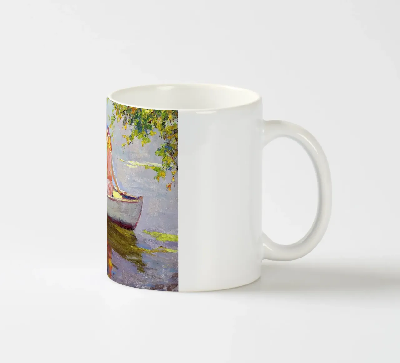 Edward Cucuel - Il vestito rosa tazza in ceramica da ARTOTHEK