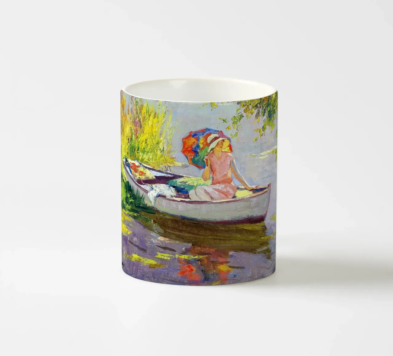 Edward Cucuel - Il vestito rosa tazza in ceramica da ARTOTHEK