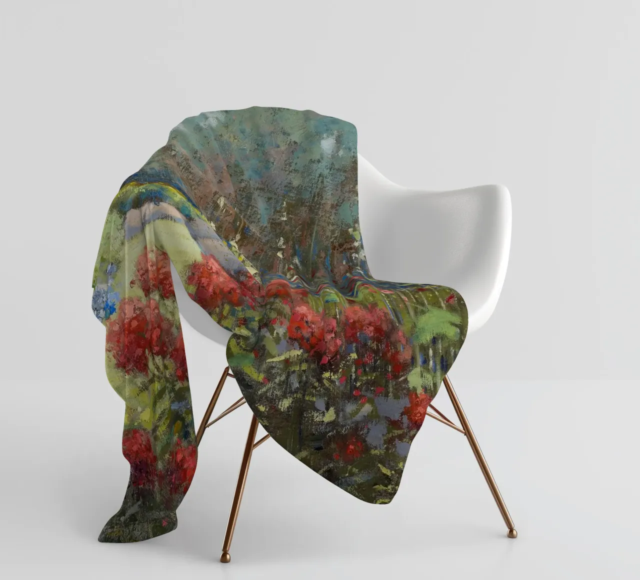 A Garden in September coperta in pile da apoloprints